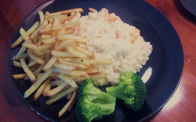 Risoto de Camarão Cremoso