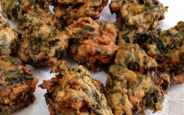 Bolinho de espinafre