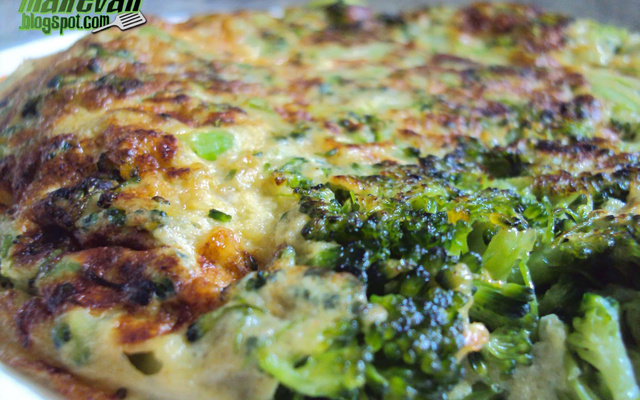 Omelete de Brócolis