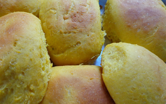 Pão de abóbora da Cla