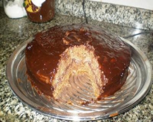Bolo de chocolate de Nilda