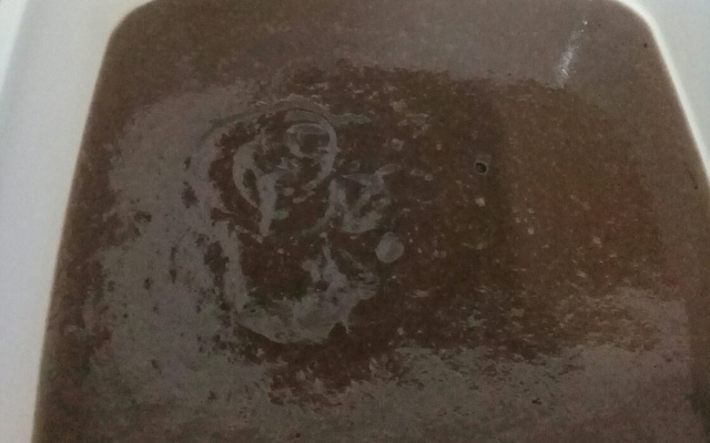 Chocolate quente vegetariano