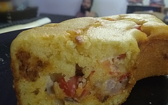 Torta de sardinha simples