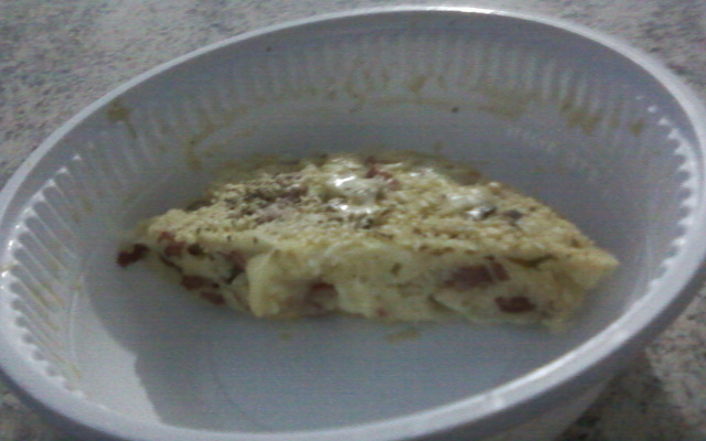 Torta salgada de 3 minutos