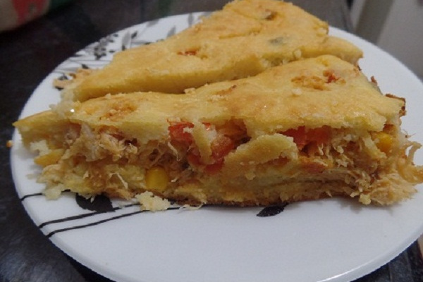 Torta de sobra de arroz