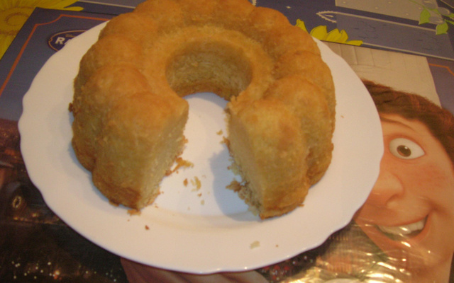 Bolo caipira de mandioca