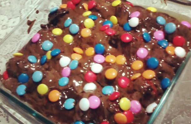 Delícia de morango e chocolate