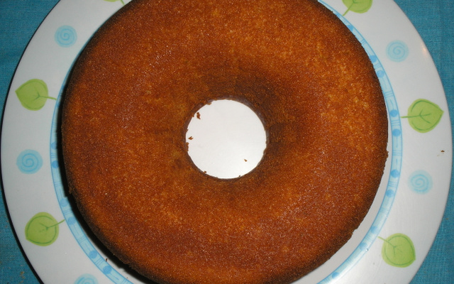 Bolo de fubá delicioso