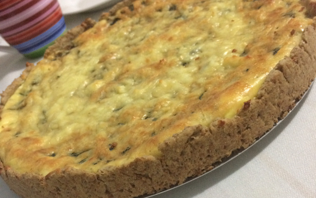 Quiche de espinafre