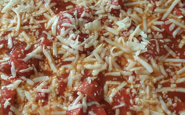 Polenta na panela de pressão