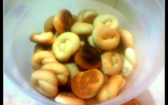 Rosquinhas de baunilha do VJ