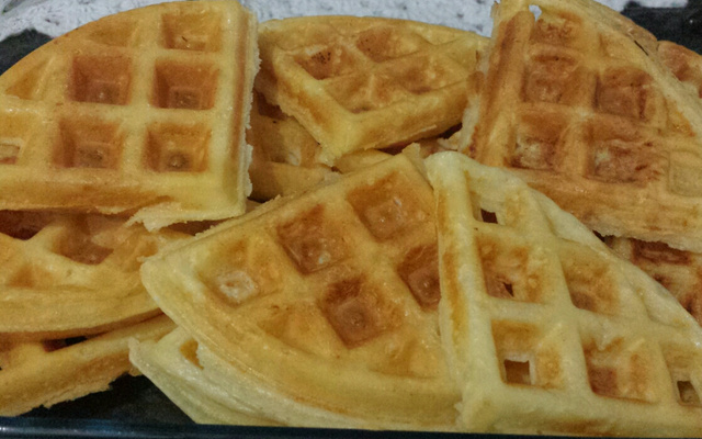 Pão de queijo na sanduicheira