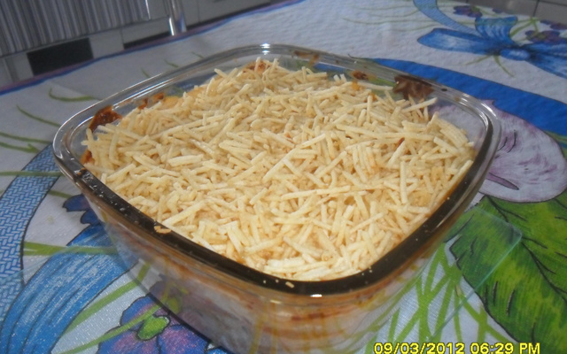 Torta de pão ao forno