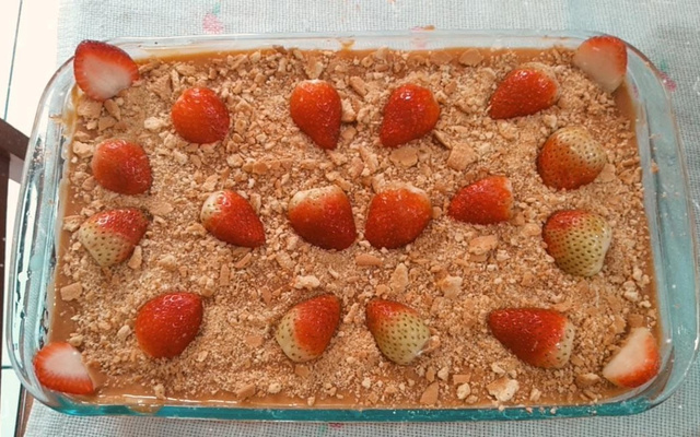 Pavê de doce de leite 