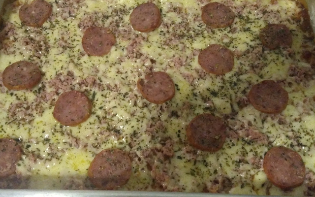 Pizza de liquidificador