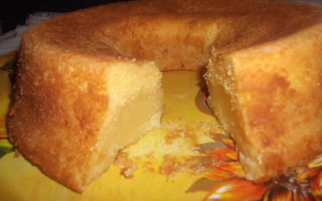 Bolo de milho (parece pudim)