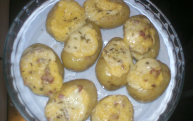 Batata recheada diferente