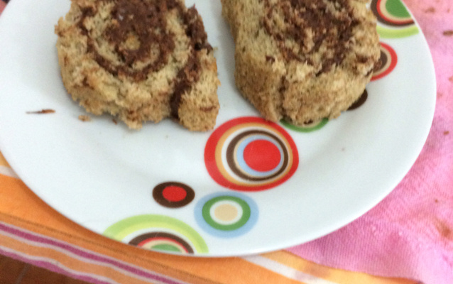 Rocambole de Nutella