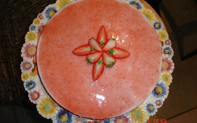Cheesecake de morango