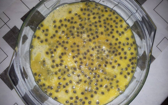 Mousse de maracujá cremoso