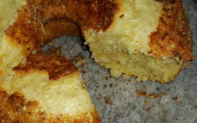 Bolo de tapioca da Bahia