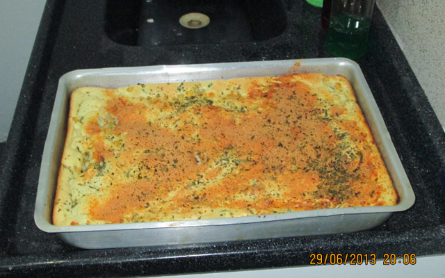 Torta fácil de liquidificador