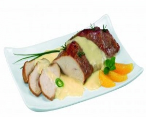 Peito de Peru com Molho de Laranja