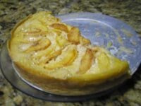 Torta de pêssegos