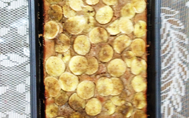 Torta de banana light