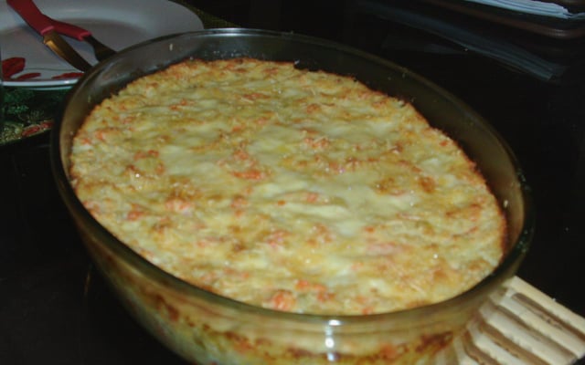 Souflé de legumes - receita da vovó Nicinha