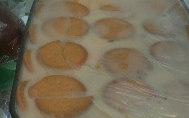 Torta de biscoito Maria