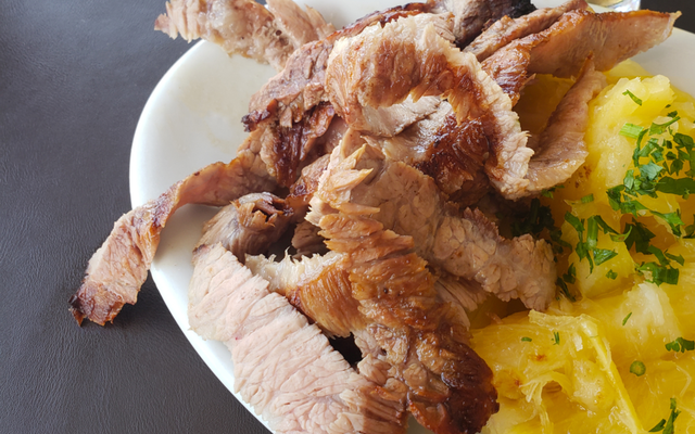 Cupim macio ao forno