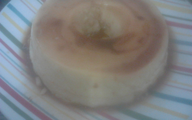 Pudim de leite condensado (micro-ondas)