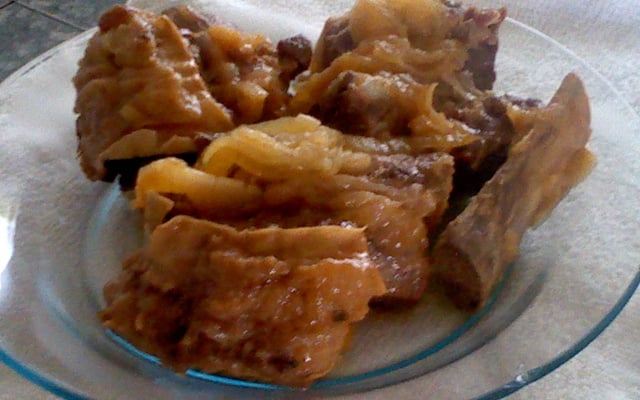 Costela no bafo na panela de pressão