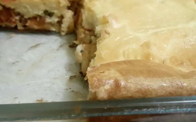 Massa de torta salgada de liquidificador (fácil)