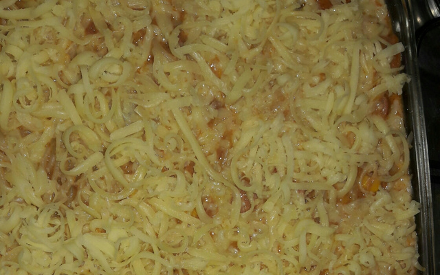 Macarronada de carne moída