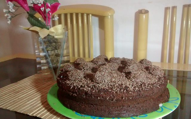 Pão de ló de chocolate