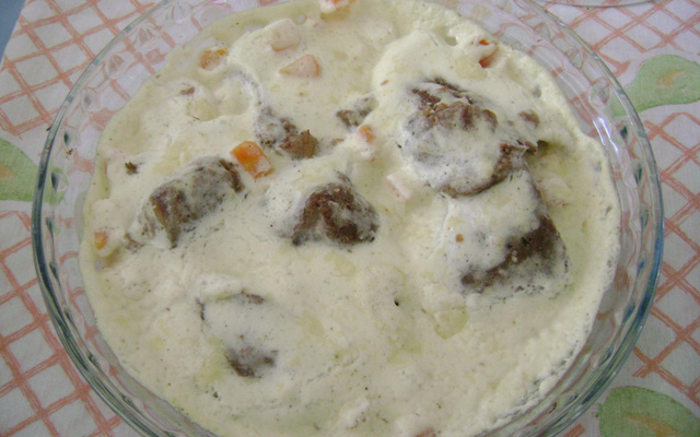 Alcatra ao molho de alho com grelhado de legumes