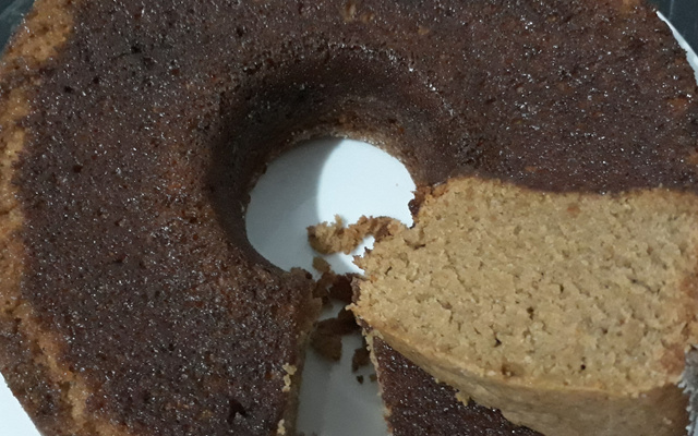 Bolo de banana fácil liquidificador