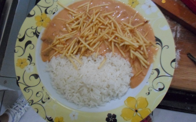 Estrogonofe de carne