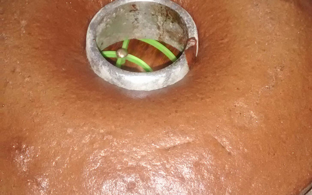 Bolo simples de chocolate