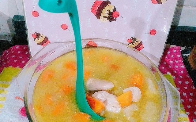 Canja de galinha rápida