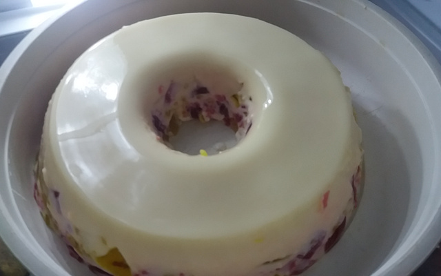 Gelatina colorida (5 ingredientes)