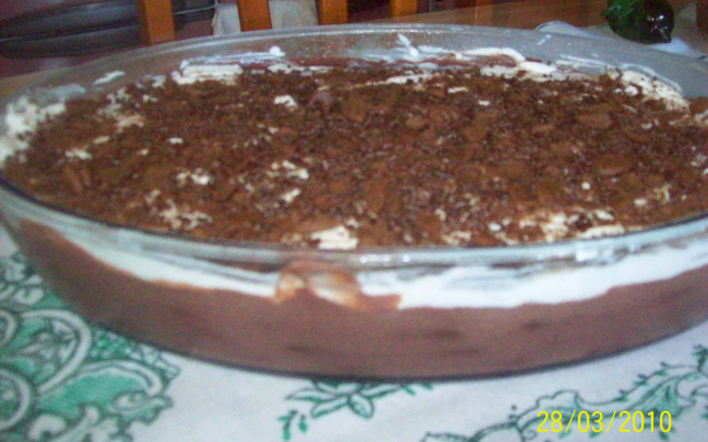 Pavê de chocolate