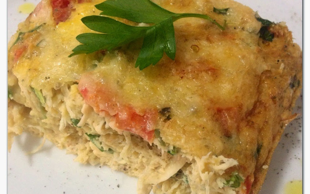 Torta de frango light rápida