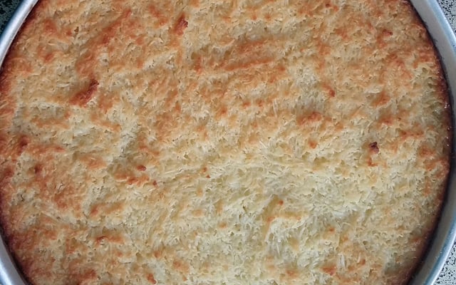 Bolo de aipim