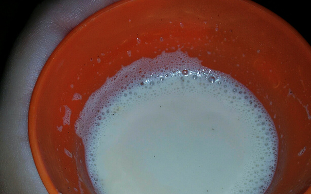 Queimadinha de leite com canela