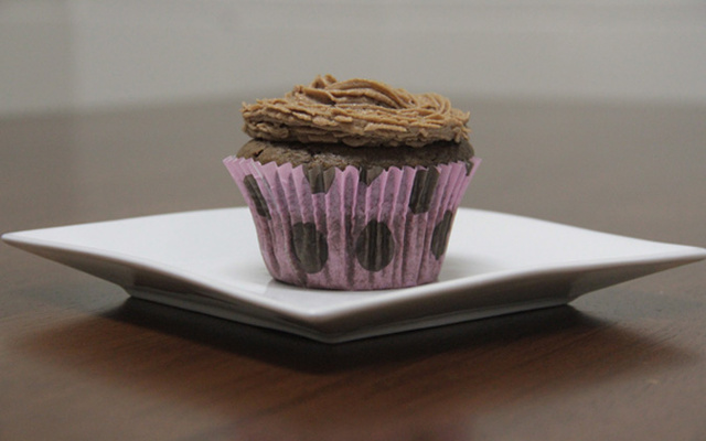 Cupcake de Chocolate com Creme amanteigado de Chocolate