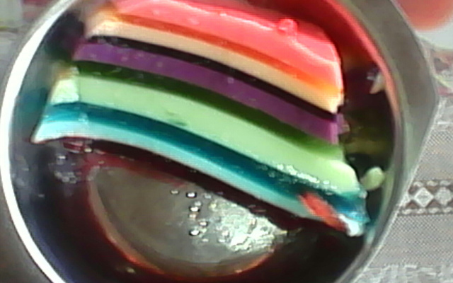 Arco-Iris de Gelatina