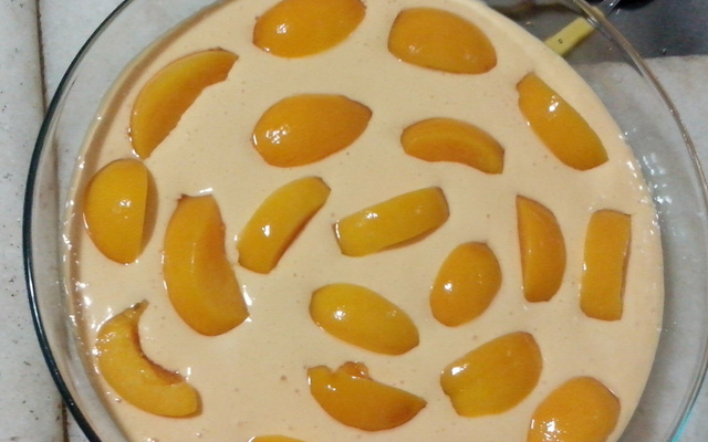 Mousse de pêssego